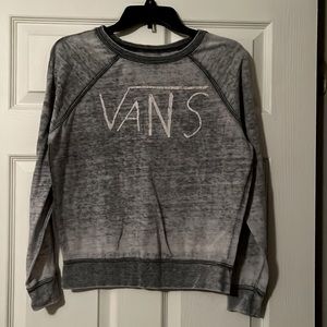 JUNIORS VANS LONG SLEEVE TOP : SIZE SMALL